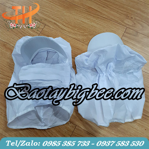 Mặt trước và sau nón thủy sản Mặt trước và sau nón thủy sản