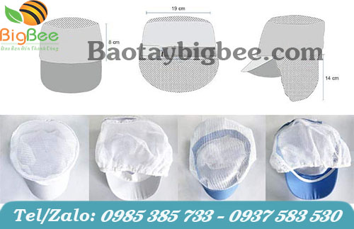 Cấu tạo nón kết xếp ly cho công nhân Cấu tạo nón kết xếp ly cho công nhân