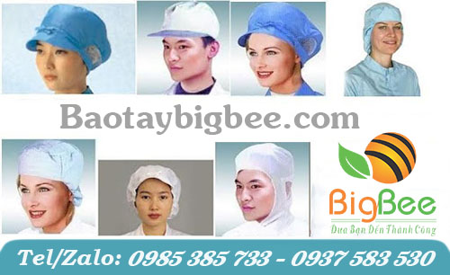 các loại nón trùm đầu ngành thủy sản các loại nón trùm đầu ngành thủy sản