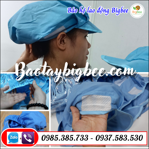 Nón trùm tóc vải lưới thông thoáng. Nón trùm tóc vải lưới thông thoáng.