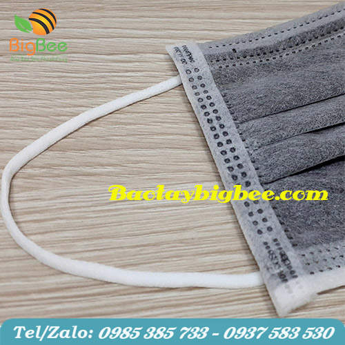 Dây đeo khẩu trang than hoạt tính mềm mại không đau tai. Dây đeo khẩu trang than hoạt tính mềm mại không đau tai.