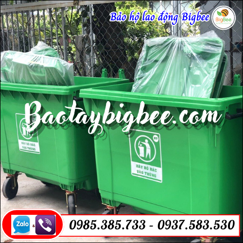 Thùng rác nhựa cỡ lớn dung tích 660l. Thùng rác nhựa cỡ lớn dung tích 660l.