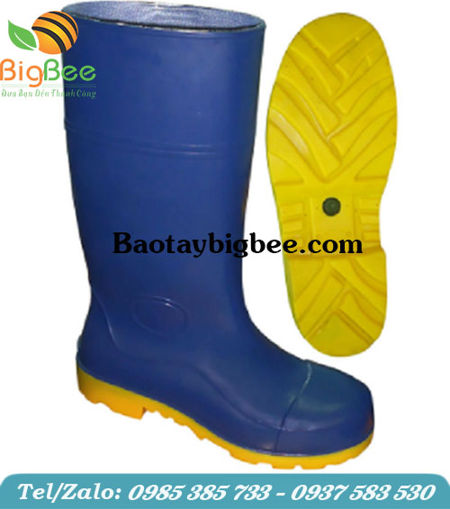 Ủng đế vàng màu xanh đậm Ủng đế vàng màu xanh đậm