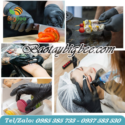 Những ứng dụng của bao tay y tế màu đen Những ứng dụng của bao tay y tế màu đen