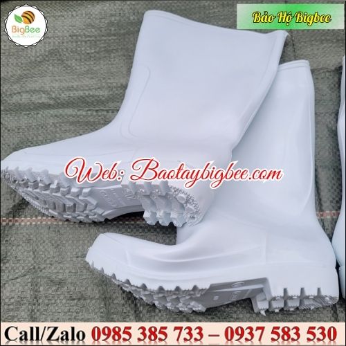 Ủng nhựa trắng - ủng nhựa đi mưa TGP Ủng nhựa trắng - ủng nhựa đi mưa TGP