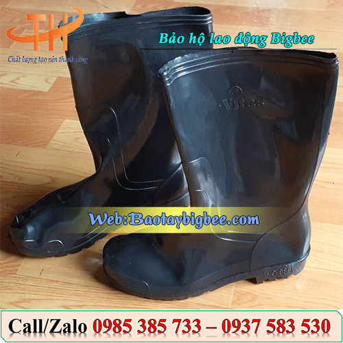 Ủng nhựa đen Vitas Ủng nhựa đen Vitas