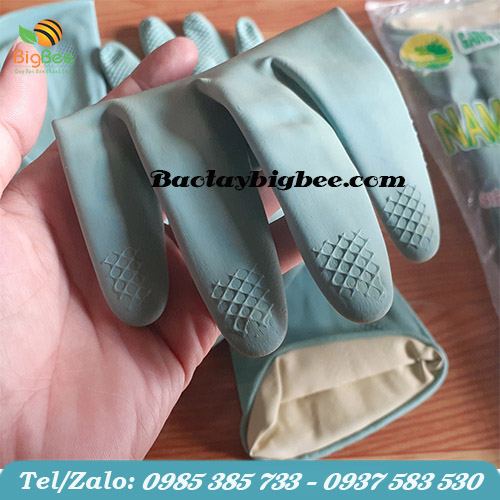 Vết nhám trên găng tay chống trơn tuột Vết nhám trên găng tay chống trơn tuột