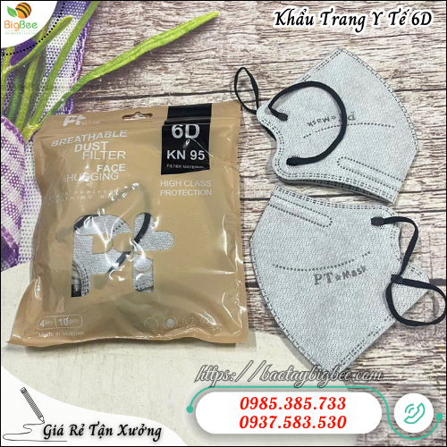 Khẩu Trang Y Tế 6D – Lọc Khuẩn Tối Ưu, Thoáng Khí, Dễ Thở Cả Ngày. Khẩu Trang Y Tế 6D – Lọc Khuẩn Tối Ưu, Thoáng Khí, Dễ Thở Cả Ngày.