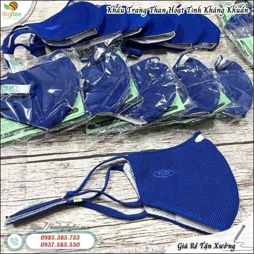 Khẩu Trang Kháng Khuẩn Than Hoạt Tính Bảo Vệ Sức Khỏe Mỗi Ngày. Khẩu Trang Kháng Khuẩn Than Hoạt Tính Bảo Vệ Sức Khỏe Mỗi Ngày.