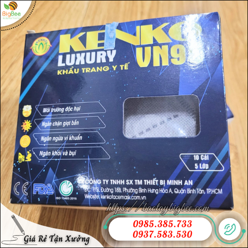 Khẩu Trang VN95 Chất Lượng Cao – Hàng Đẹp, Dễ Đeo, Thoáng Khí. Khẩu Trang VN95 Chất Lượng Cao – Hàng Đẹp, Dễ Đeo, Thoáng Khí.