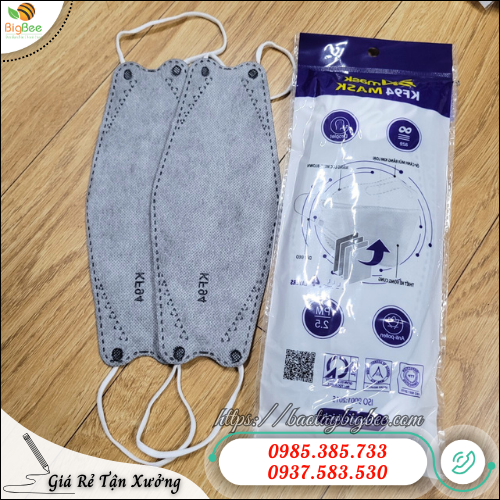 Khẩu trang KF94 lọc bụi mịn, vi khuẩn – Giá sỉ rẻ tận xưởng. Khẩu trang KF94 lọc bụi mịn, vi khuẩn – Giá sỉ rẻ tận xưởng.