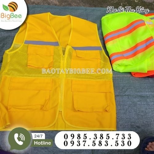 Áo phản quang có thiết kế gọn nhẹ và độ bền cực cao Áo phản quang có thiết kế gọn nhẹ và độ bền cực cao