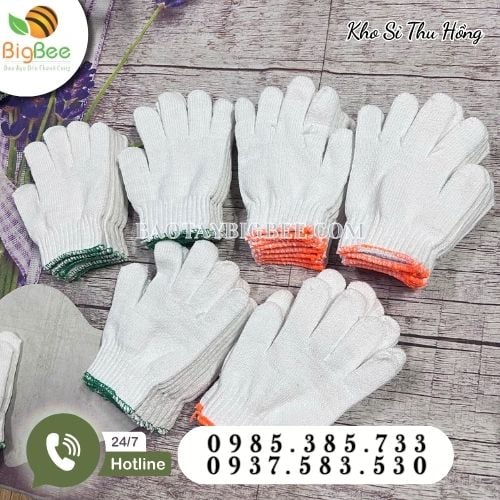 Bao tay len tẩy trắng 80g bền đẹp Bao tay len tẩy trắng 80g bền đẹp