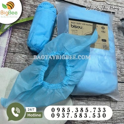 Bọc giày phòng sạch chống bụi bẩn, vi khuẩn Bọc giày phòng sạch chống bụi bẩn, vi khuẩn