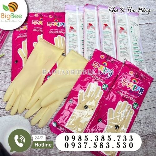Bao tay cao su Đông Cầu Vồng đa năng nâng niu bàn tay Việt Bao tay cao su Đông Cầu Vồng đa năng nâng niu bàn tay Việt