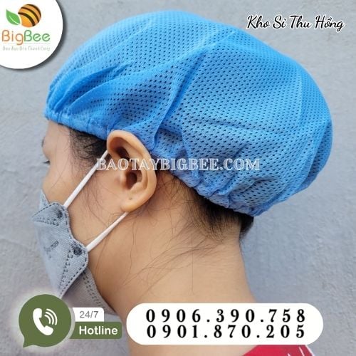 Mũ lưới trùm tóc ôm sát form đẹp Mũ lưới trùm tóc ôm sát form đẹp