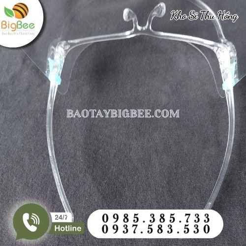 Kính bảo hộ che mặt bền chắc, thiết kế ôm sát Kính bảo hộ che mặt bền chắc, thiết kế ôm sát