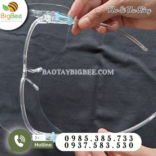 Kính bảo hộ che mặt chống giọt bắn, bụi bẩn, va đập Kính bảo hộ che mặt chống giọt bắn, bụi bẩn, va đập