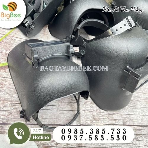 Mặt nạ hàn đội đầu an toàn cho người lao động nhẹ dễ mang Mặt nạ hàn đội đầu an toàn cho người lao động nhẹ dễ mang