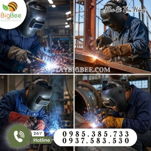 Mặt nạ hàn đồ bảo hộ không thể thiếu cho thợ hàn Mặt nạ hàn đồ bảo hộ không thể thiếu cho thợ hàn