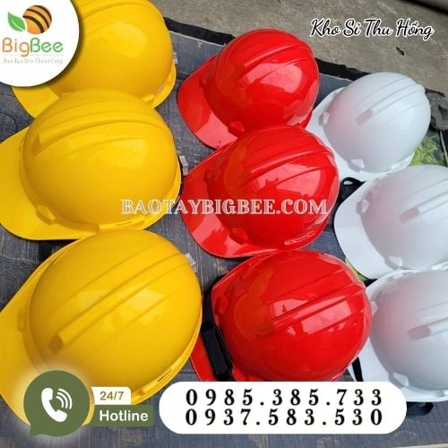 Mũ bảo hộ công trường bền chắc giá sỉ Mũ bảo hộ công trường bền chắc giá sỉ