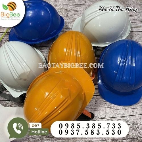 Mũ bảo hộ lao động công trường chống va đập Mũ bảo hộ lao động công trường chống va đập