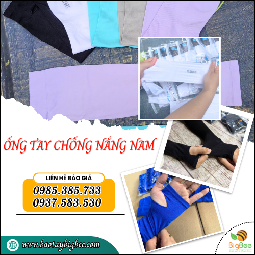 Ống Tay Chống Nắng Nam Không Trơn Tuột - Siêu Mát Co Giãn Tốt. Ống Tay Chống Nắng Nam Không Trơn Tuột - Siêu Mát Co Giãn Tốt.