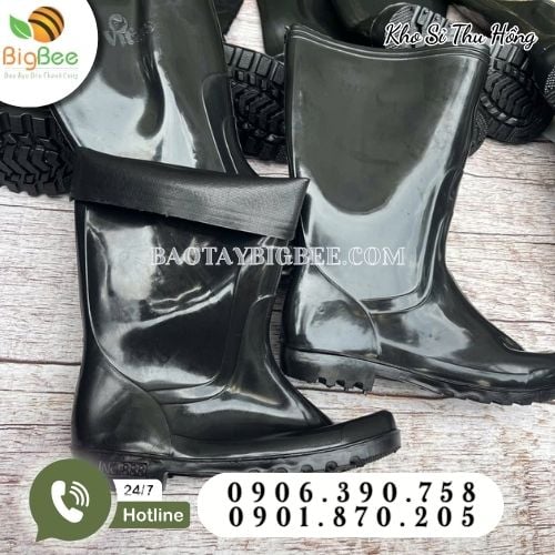 Ủng cao su Vitas đen giá sỉ Ủng cao su Vitas đen giá sỉ
