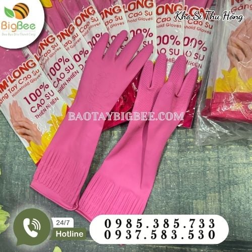Găng tay cao su Nam Long chính hãng tại Thu Hồng Găng tay cao su Nam Long chính hãng tại Thu Hồng