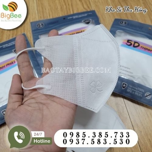 Khẩu trang 5D 3 lớp chính hãng giá sỉ Khẩu trang 5D 3 lớp chính hãng giá sỉ
