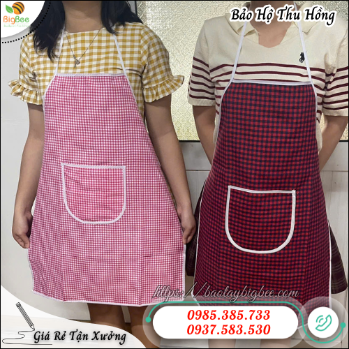 Tạp dề vải dù chống thấm 2 lớp cho nhiều ngành nghề. Tạp dề vải dù chống thấm 2 lớp cho nhiều ngành nghề.