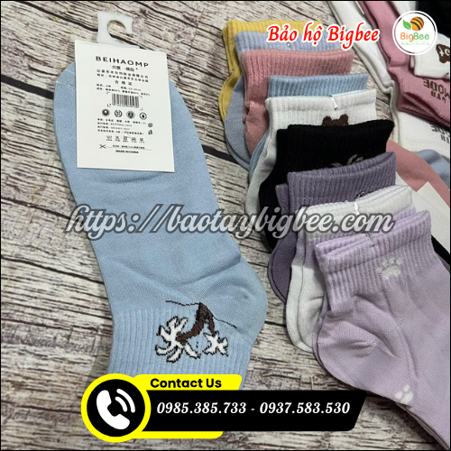 Vớ cotton thấm hút mồ hôi. Vớ cotton thấm hút mồ hôi.