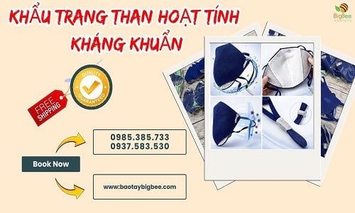 Khẩu trang than hoạt tính kháng khuẩn sỉ rẻ – giá cực tốt