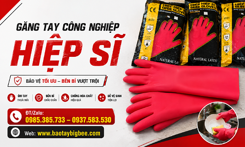 Bỏ sỉ găng tay cao su công nghiệp giá rẻ hàng có sẵn