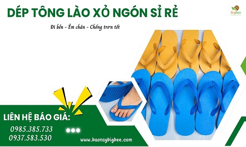 Nơi nhập sỉ dép tông lào giá rẻ tận kho không qua trung gian
