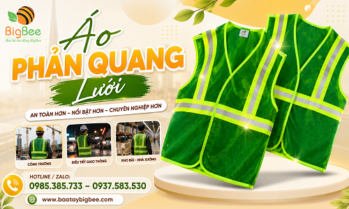 Mua áo phản quang lưới giá sỉ rẻ tận kho – Chất lượng cao