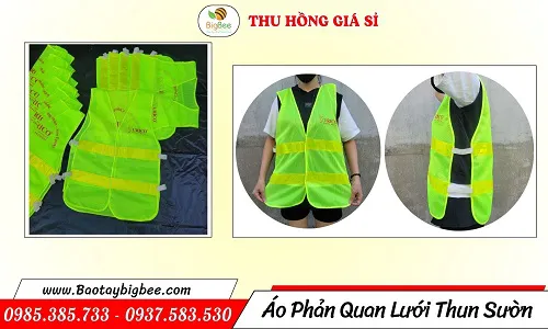 Mua áo phản quang lưới thun sườn giá rẻ ở đâu?
