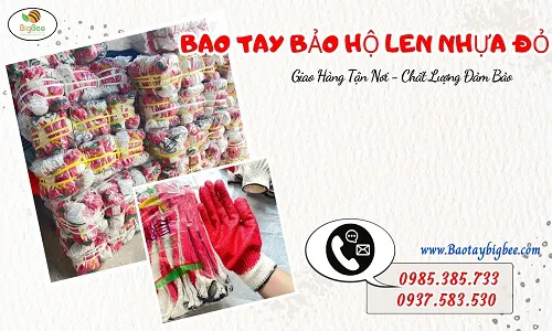 Nên mua găng tay nhúng nhựa đỏ giá rẻ ở đâu uy tín tại HCM