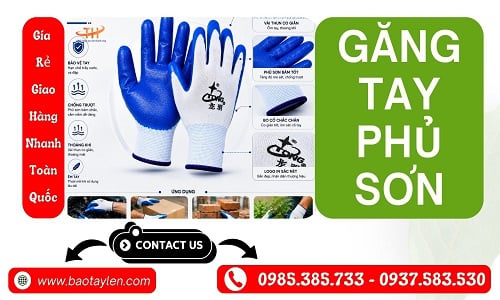 Găng tay phủ sơn giá rẻ hàng có sẵn giao nhanh tại kho HCM