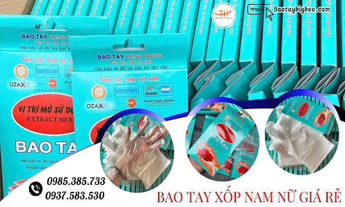 Địa chỉ bán bao tay xốp giá rẻ – Giao nhanh, chiết khấu cao