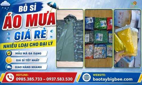Bỏ Sỉ Áo Mưa Giá Rẻ Nhiều Loại Cho Đại Lý
