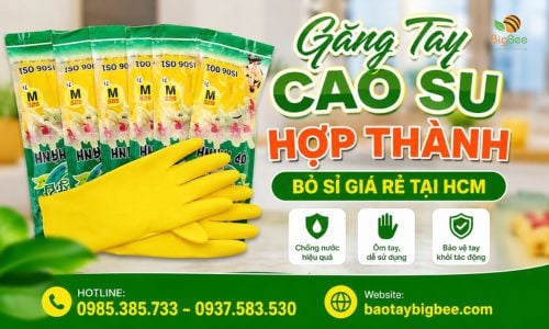 Găng Tay Cao Su Hợp Thành - Bỏ Sỉ Giá Rẻ Tại HCM