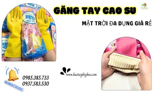 Găng tay cao su mặt trời đa năng giá sỉ rẻ cho đại lý