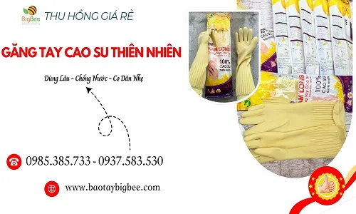 Nguồn sỉ găng tay cao su thiên nhiên Nam Long giá rẻ dùng gia đình