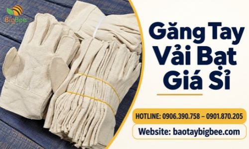 Găng Tay Vải Bạt Giá Sỉ - Bảo Vệ An Toàn Cho Đôi Tay
