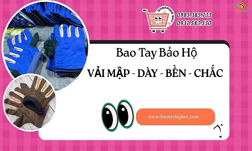 Chuyên sỉ găng tay vải mập giá rẻ dày bền chắc toàn quốc