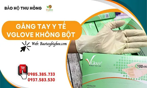 Địa chỉ bán găng tay y tế không bột VGlove uy tín giá tốt tại HCM