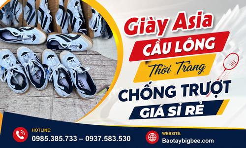 Giày Asia chơi cầu lông thời trang chống trơn trượt giá sỉ rẻ