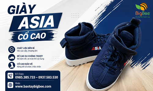 Chuyên phân phối giày asia cổ cao giá rẻ toàn quốc