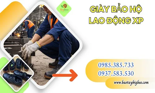 Mua giày bảo hộ XP giá sỉ ở đâu? Nguồn ổn định, giao nhanh